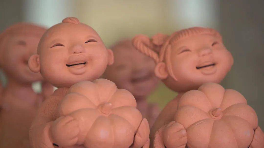一见你就笑!妙趣横生,曲阳泥塑.