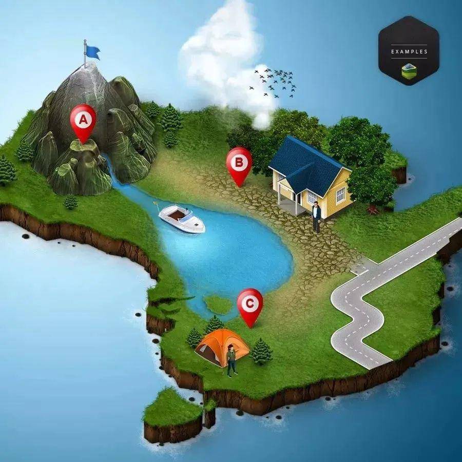 ps也出3d地形神器?各种操作看哭设计师. 附云盘下载