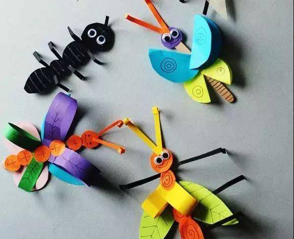 创意手工昆虫小手工就是这么逼真让孩子瞬间爱上大自然