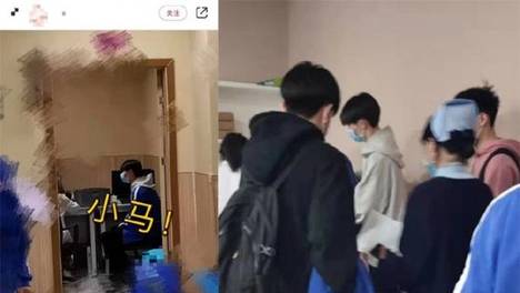 网友偶遇马嘉祺参加高考体检 身穿校服乖巧帅气