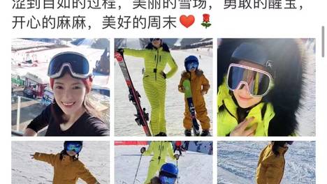 章子怡晒母女俩日常，大赞醒醒勇敢能力强，配文尽显做母亲成就感