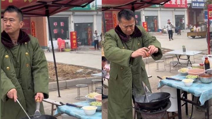 39岁演员李嘉明沦落到路边摊卖炒面,没钱娶妻租房住,你觉得可惜吗?