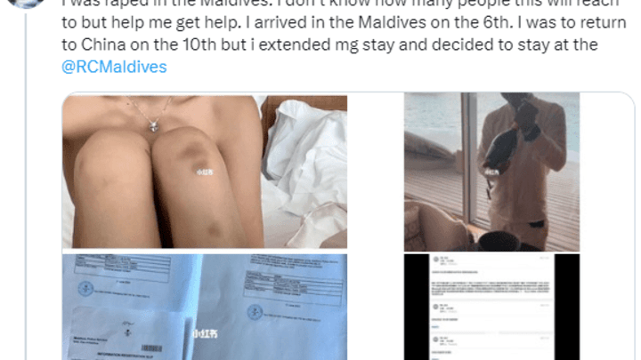 一女生在马尔代夫被性侵,你还敢去那里旅游吗?