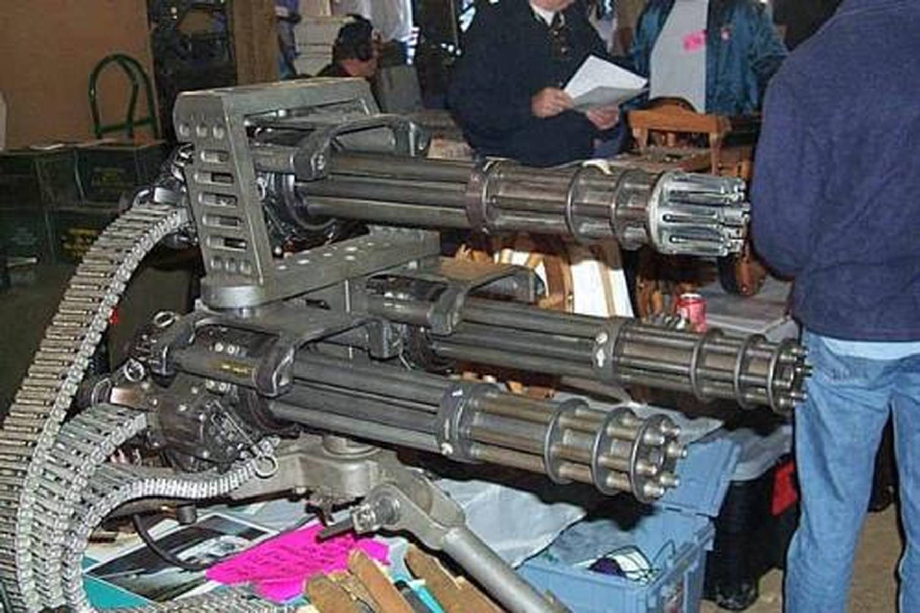 现代武器装备：加特林机枪 . 机炮高清图片赏析