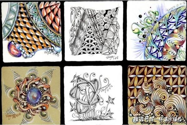 禅绕画--让浮躁情绪得到平静