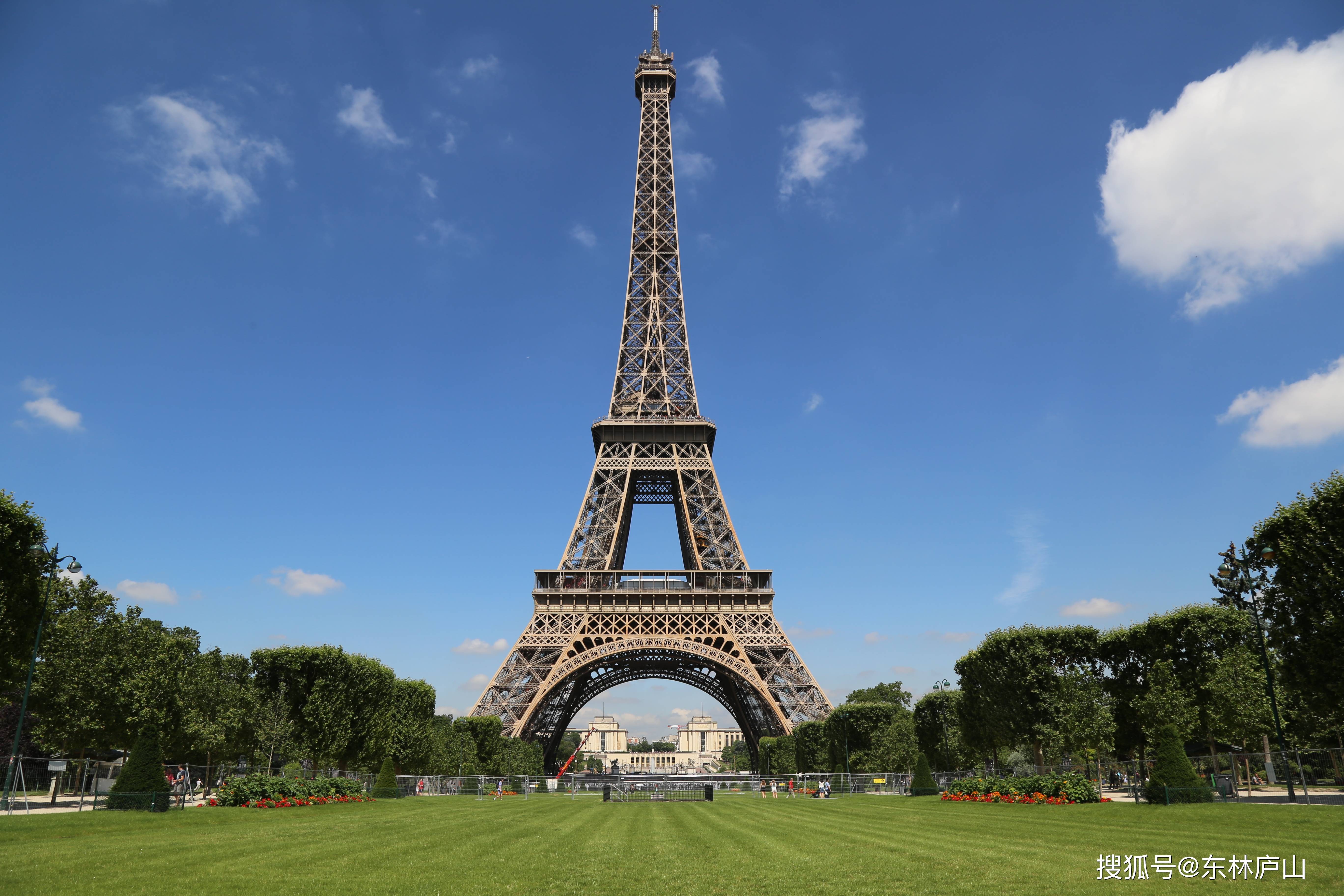 埃菲尔铁塔上看巴黎---塞纳河南岸篇(一)
