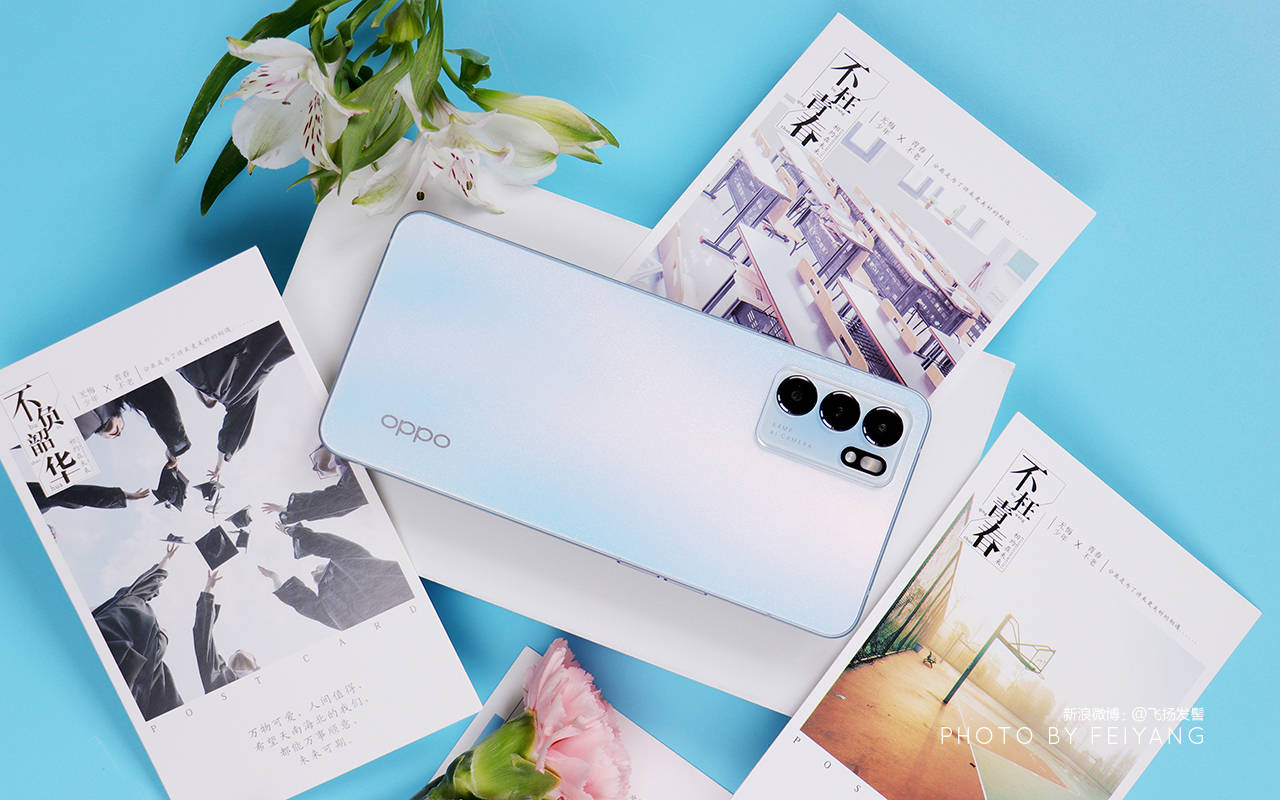 oppo reno6「夏日晴海」图赏,波光粼粼梦幻灵动!