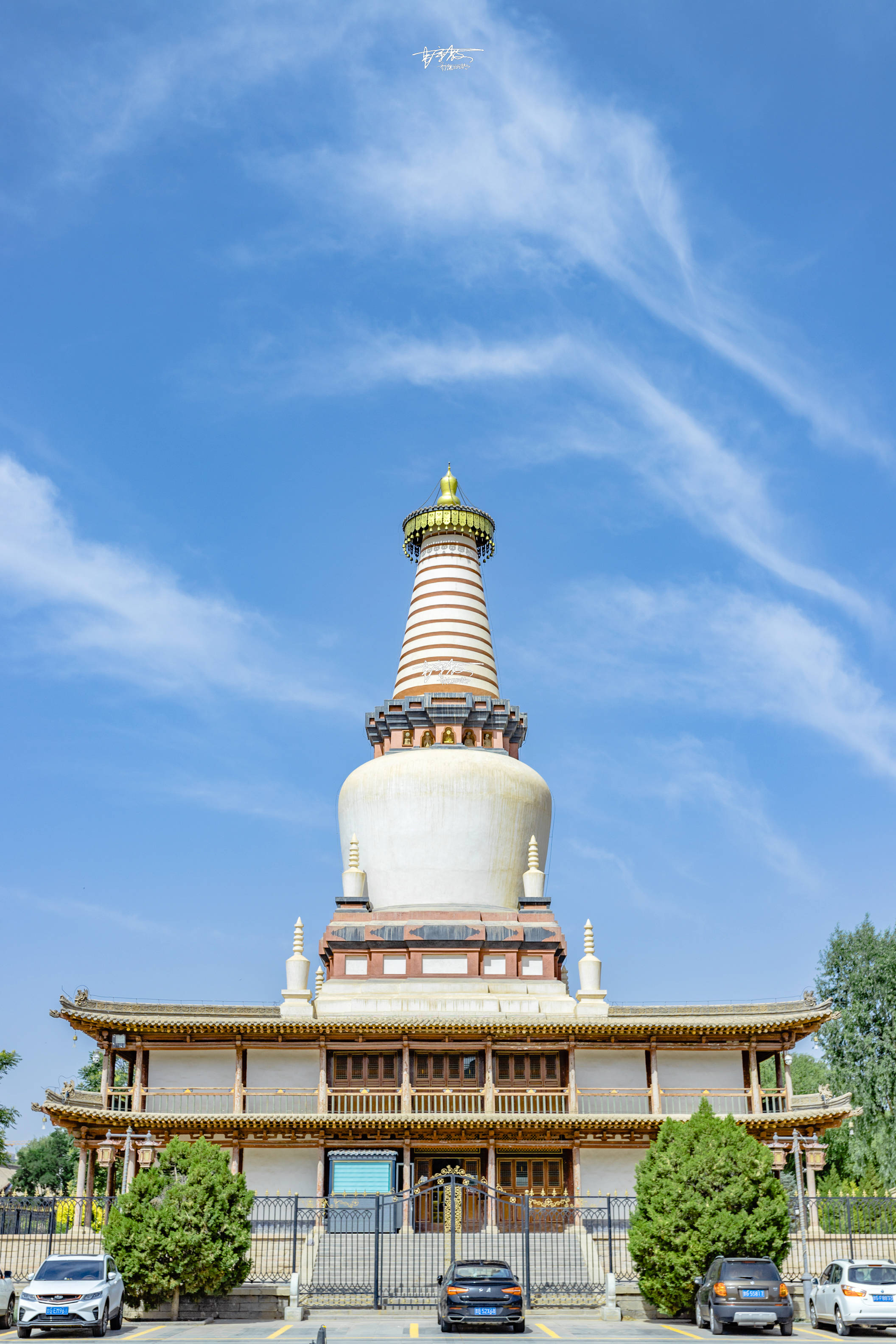 原创媲美北京妙应寺白塔,存放印度高僧灵骨的土塔,藏在西夏皇家寺院里