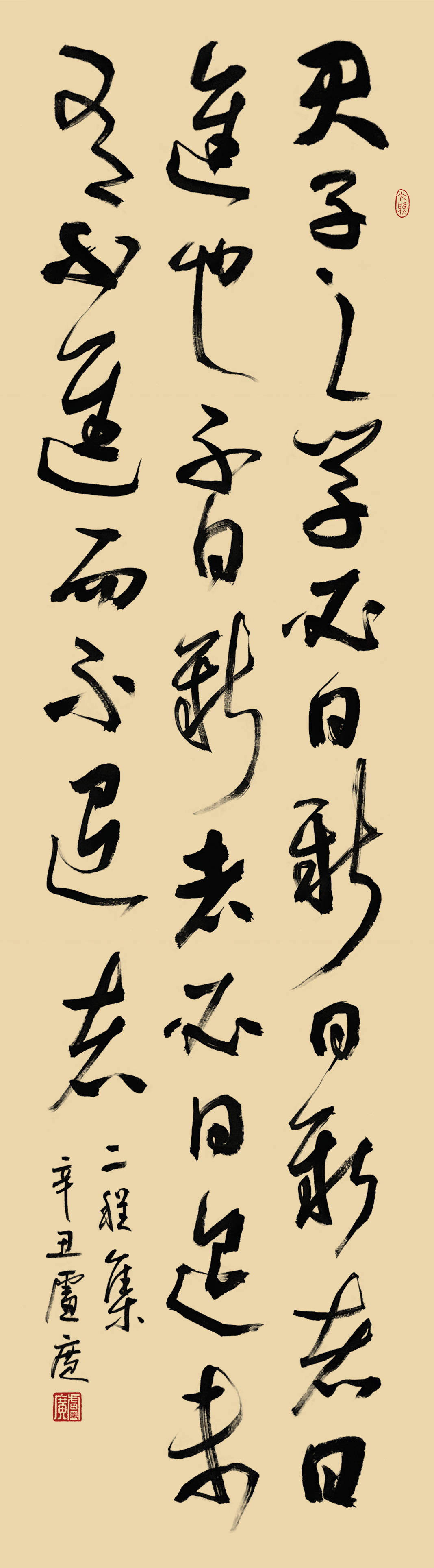 传承国学精粹弘扬传统文化卢广书法作品欣赏