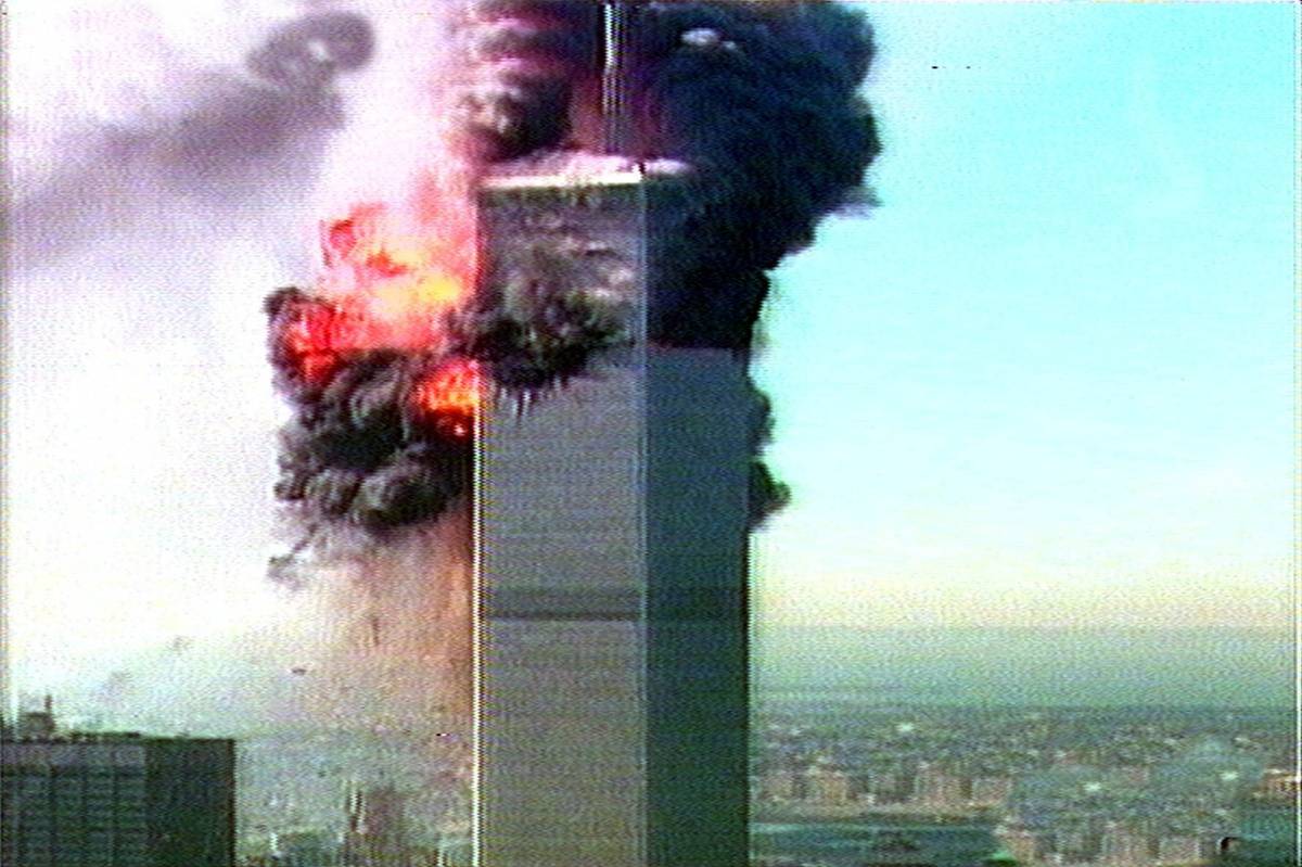 美国911恐怖袭击现场照片回顾