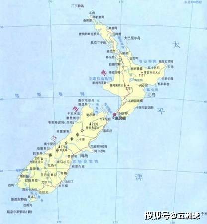新西兰(new zealand)位于南太平洋,面积仅有27万平方公里的传统移民
