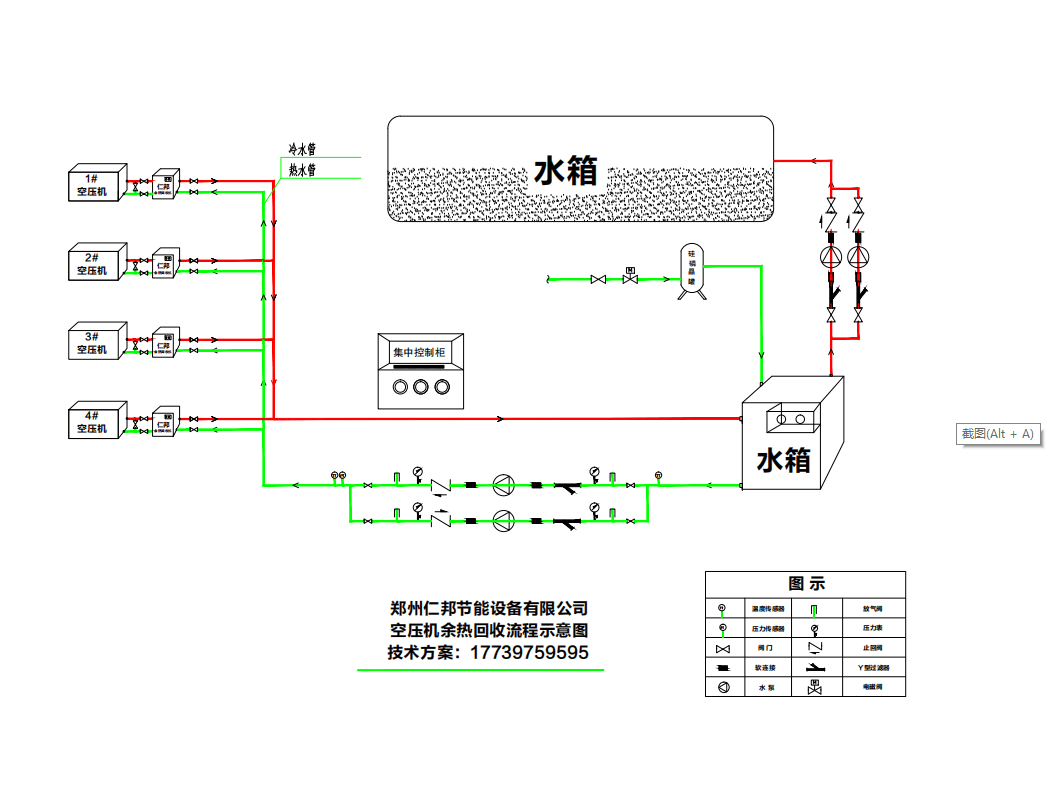 空气压缩机余热回收