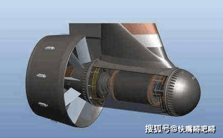 的概念设计,而美国海军研究署则在着手研究无轴泵喷推进器实用化技术