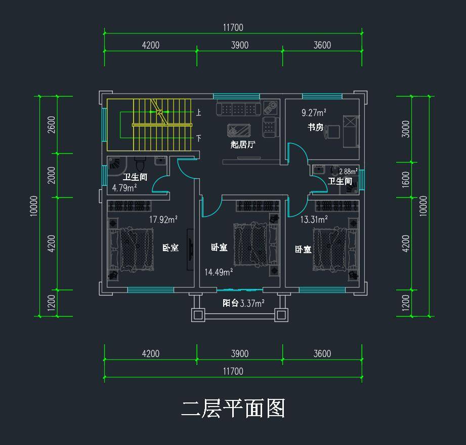 20款极简三层简农村自建房别墅，带挑空客厅设想，让您惬意享受