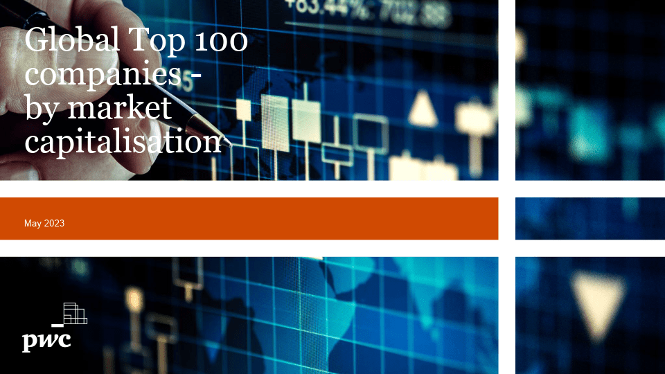 2023全球市值100强上市公司排行榜（英文）