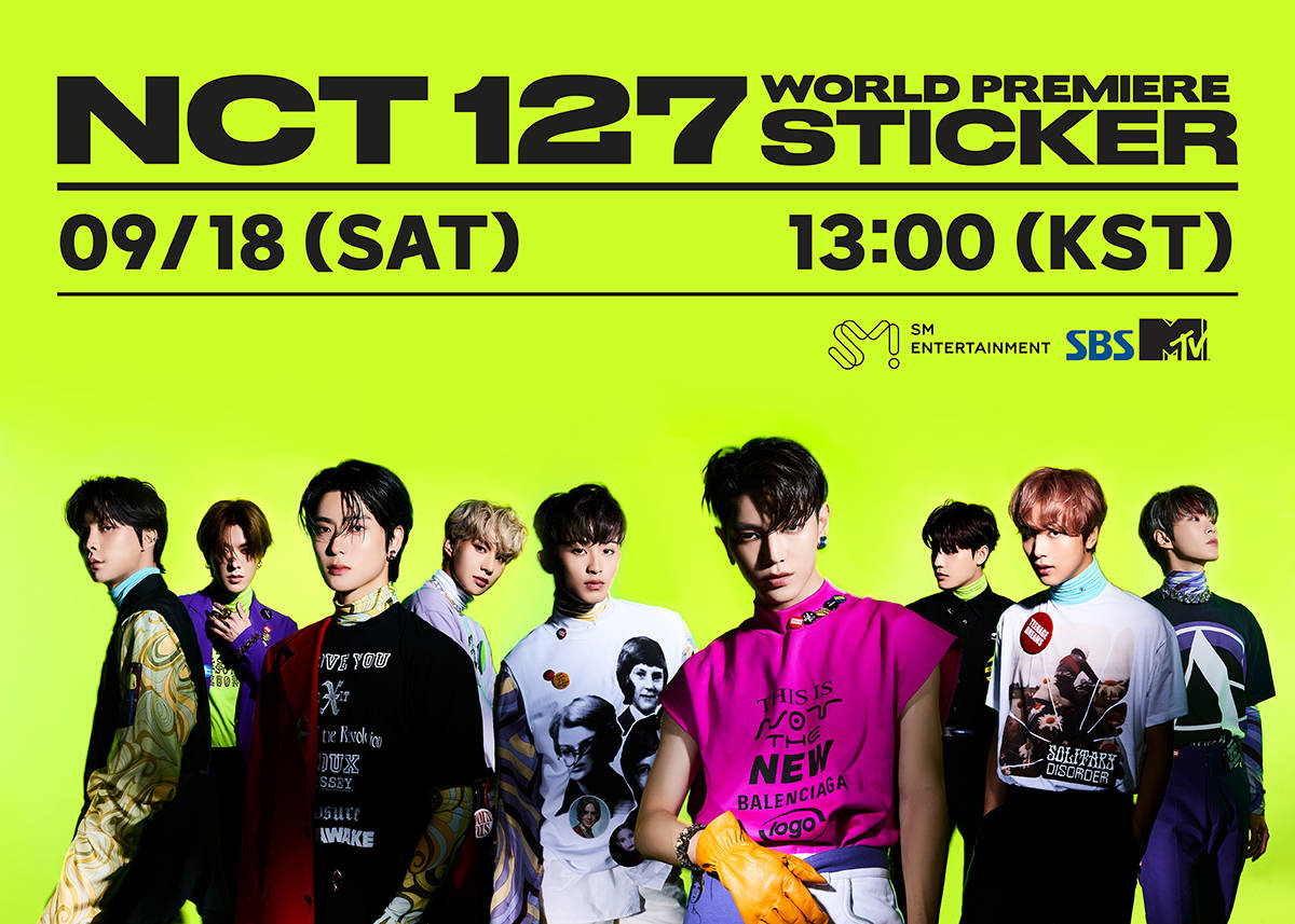 nct 127正规3辑《sticker》发行纪念回归秀将于9月18日举行!