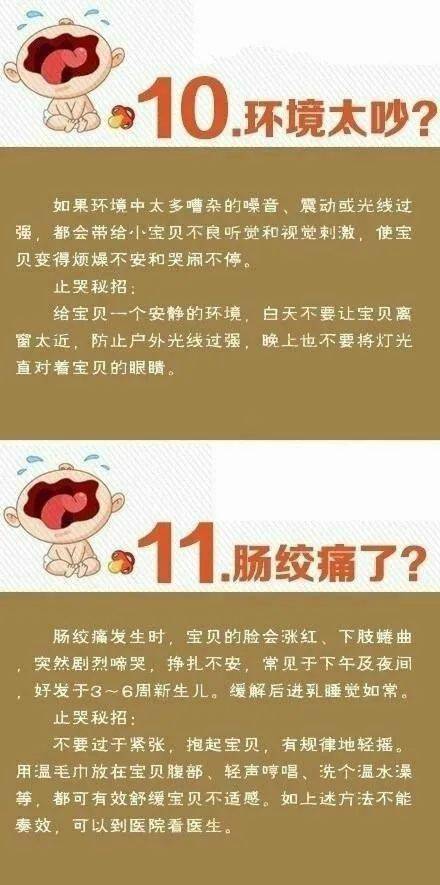 家长|Ta到底怎么了？教你分辨宝宝的13种哭声宝宝为什么哭