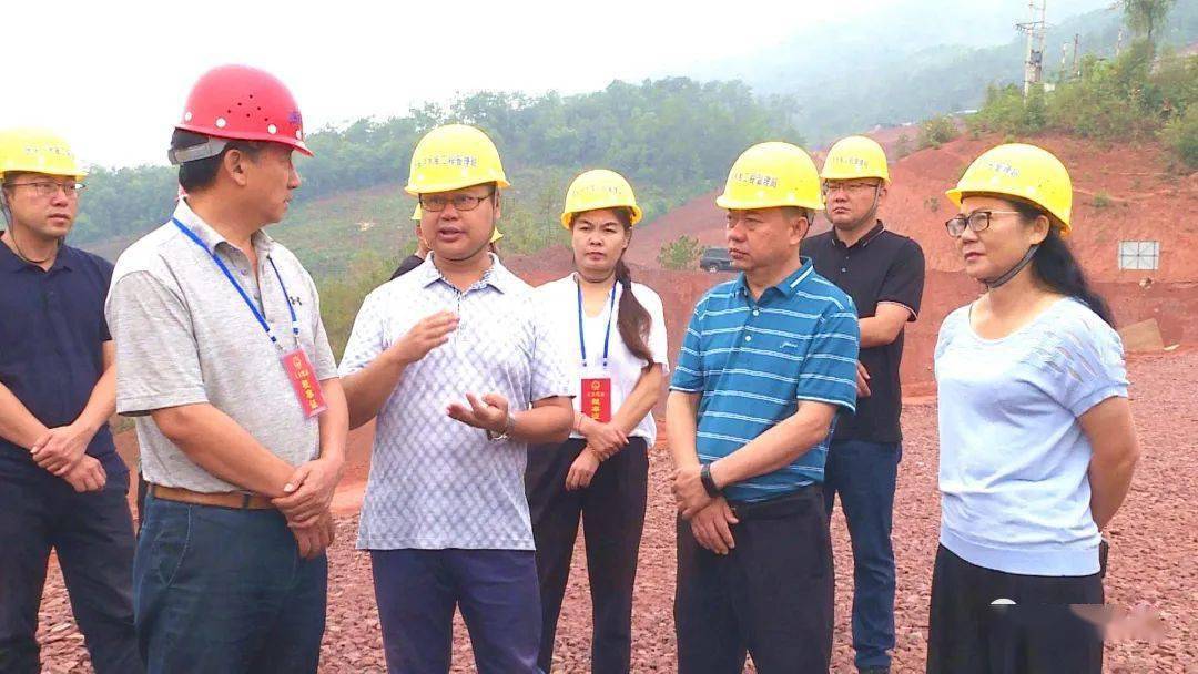 普洱市人大常委会视察组到民乐镇视察重大项目建设情况