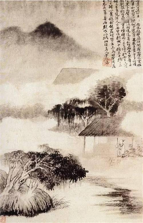 清四僧山水美学之比较