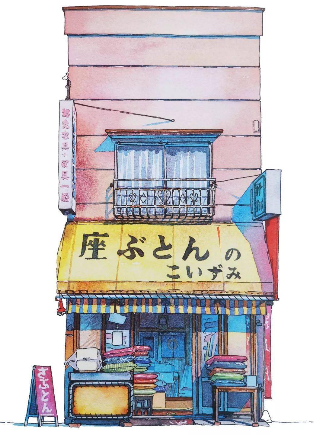 浓浓"宫崎骏"风!用水彩画遍东京50家梦幻小店,竟是个波兰人!