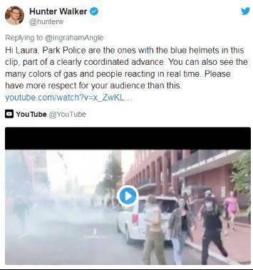 用催泪瓦斯“开路”？特朗普:没有,特勤局:没有