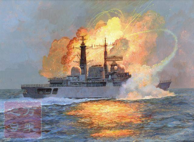 英国皇家海军最后的脸面,二战之后英国驱逐舰实战水平