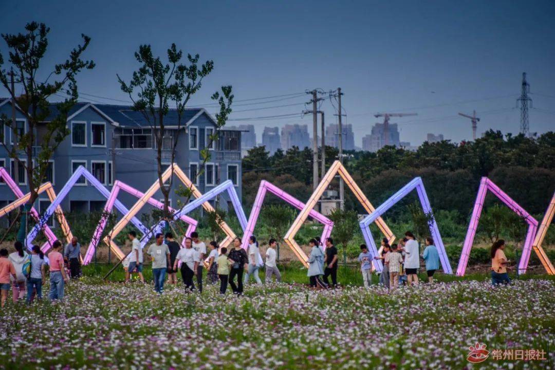 安基村,开启常州美丽乡村"夜时代!