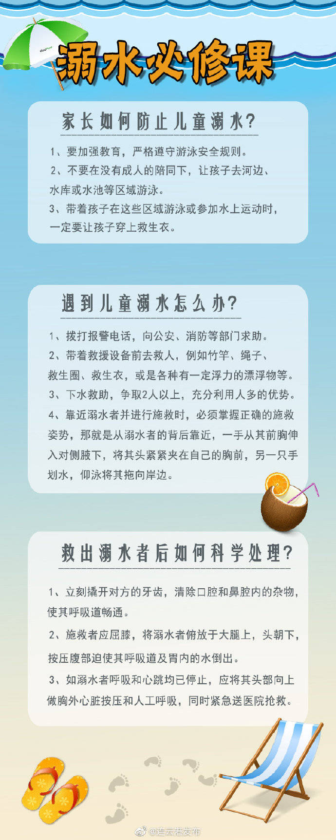 夏天|家长们要特别注意！四天两孩子溺水！夏天到了