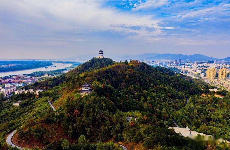 家乡美|旗山公园●亭趣之六:达目之所观_枞阳