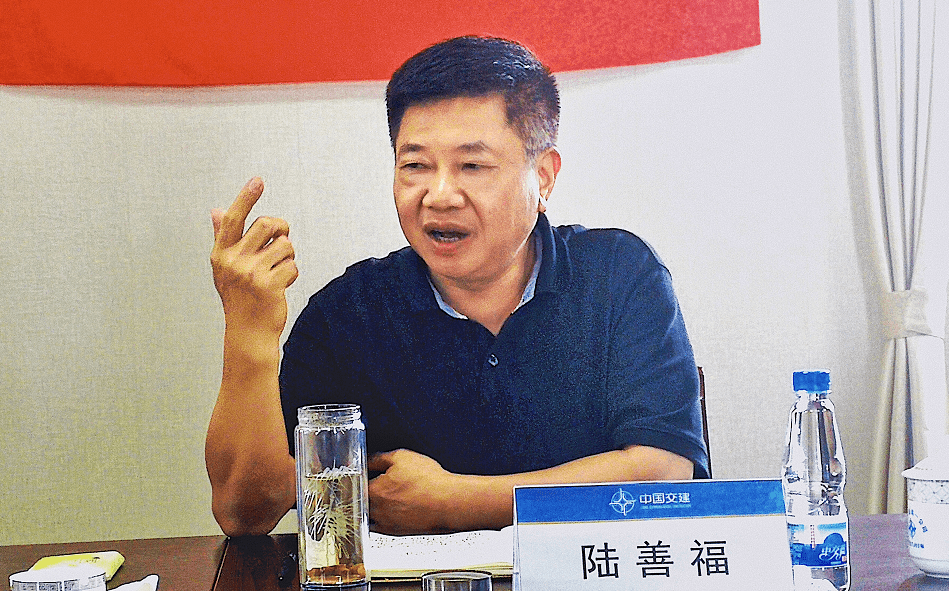 市交通运输局局长陆善福一行赴路泽太高架督查