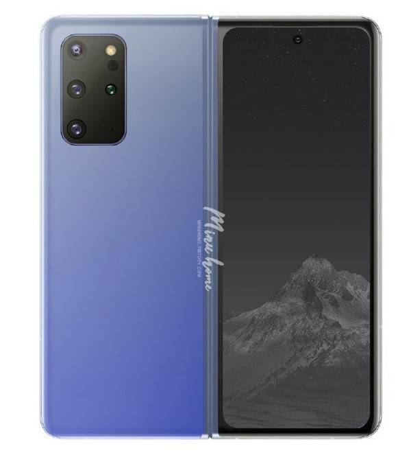 三星Galaxy Fold 2新渲染图曝光 颜值超高或8月初发