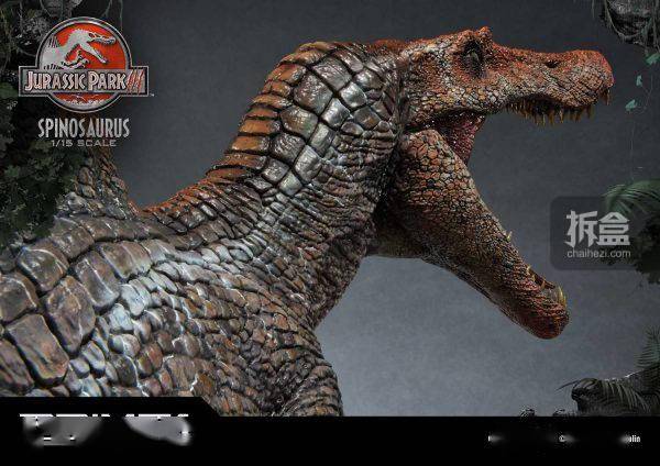 prime 1 studio《侏罗纪世界3》spinosaurus 棘龙1:15