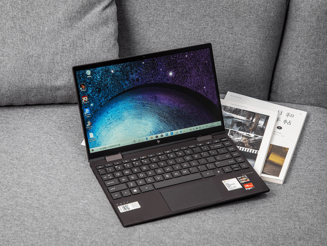 惠普envy13 x360,惠普envy13x360触摸屏 全新amd处理器加持,惠普envy x360 13变形本评测