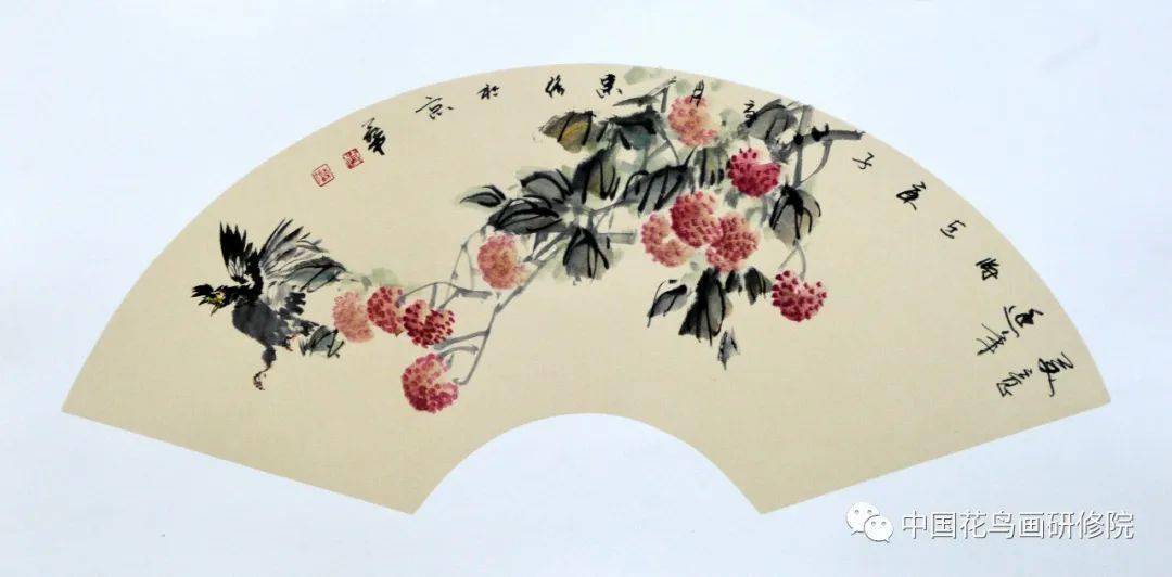 画家修东强扇面作品欣赏