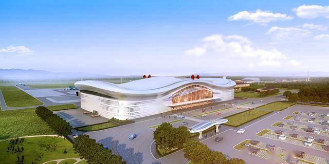鸡西兴凯湖机场改扩建项目正式开工建设张常荣宣布开工于洪涛致辞