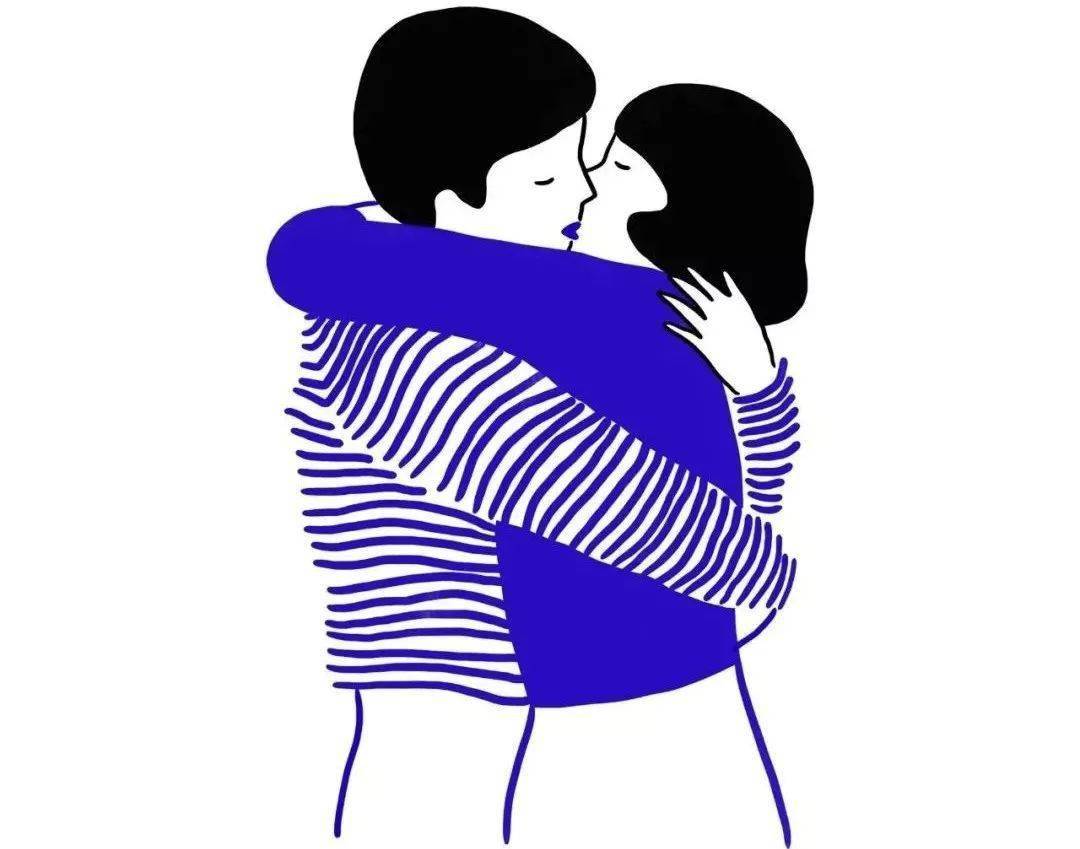 他笔下的插画有点污但是又有点小清新