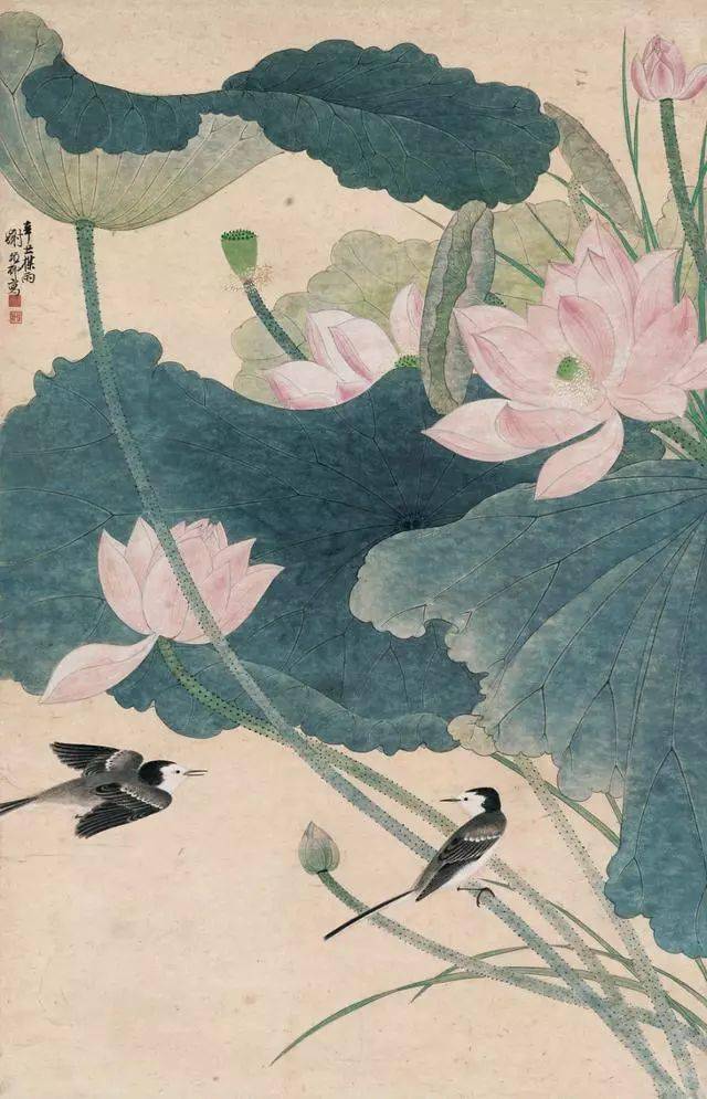 謝稚柳× 花鳥畫集萃_谢稚柳