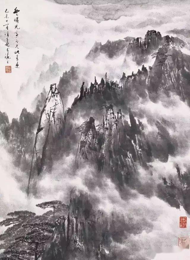 赏六位大师笔下的水墨黄山,如入仙境!