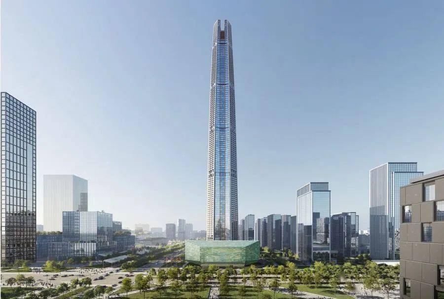 全新一代“空中造楼机”诞生!见识“西北第一高楼”先进建造技术设备!