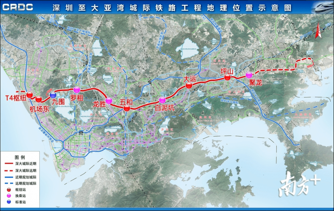 深大,深汕,深惠城际线路站点曝光!在你家附近吗?