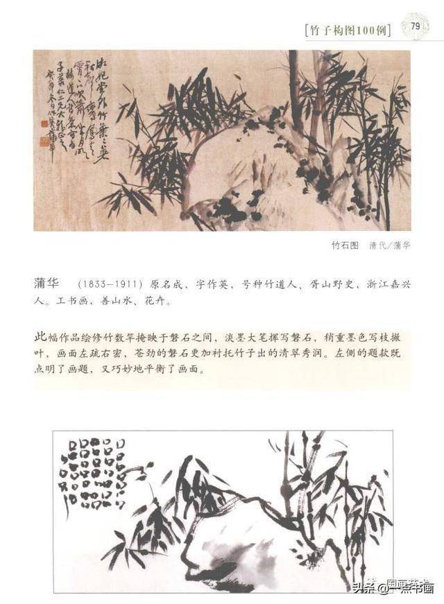 竹子国画经典构图解析(4)