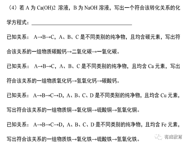 初中化学推断题解题技巧大全!建议收藏!