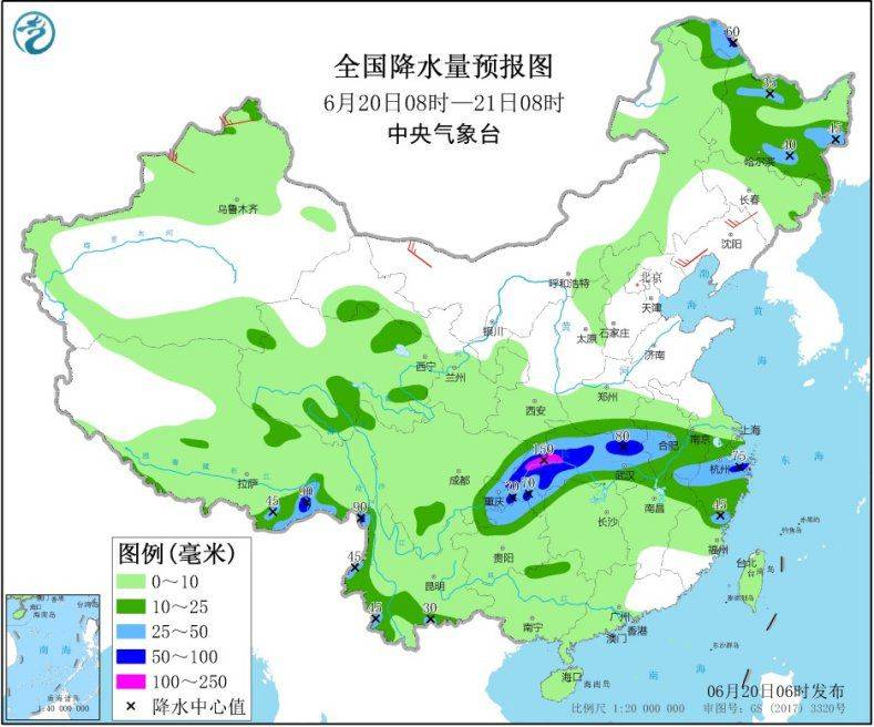 长江中下游等地有强降雨 华北等地将有高温天气
