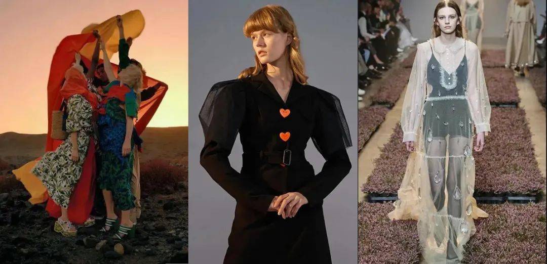 2021春夏女装流行趋势:一个细节而心动——褶边,缝线,面料质感等.