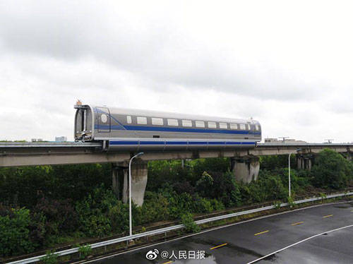 向勤如|600公里高速磁浮试验样车成功试跑