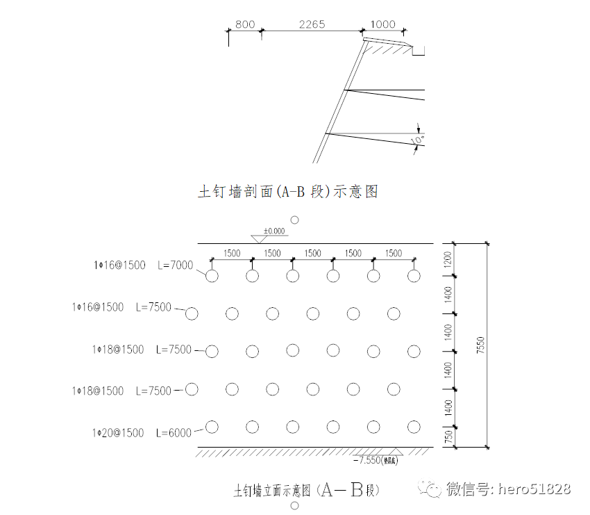 完整的深基坑土钉墙开挖支护施工方案(专家论证)