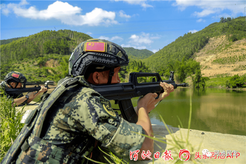 为帅气的他们点赞!一组图带你走进河池武警小哥哥"魔鬼周"训练现场