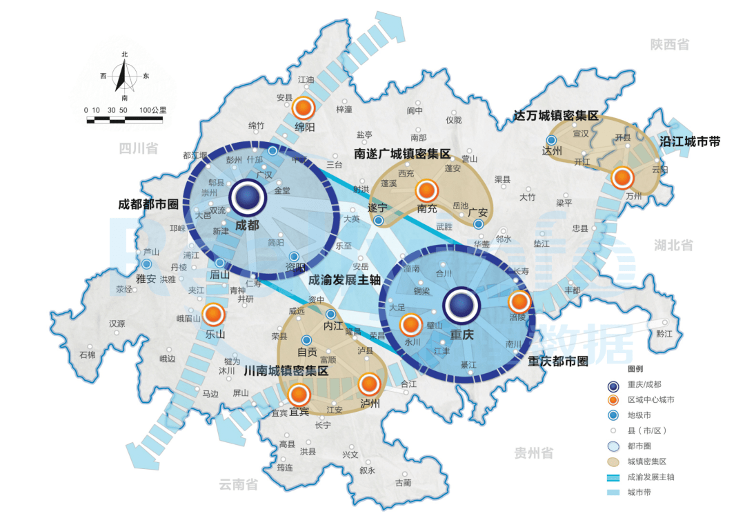 成渝双城经济圈gdp总和_北京首提 成渝地区双城经济圈 影响有多大