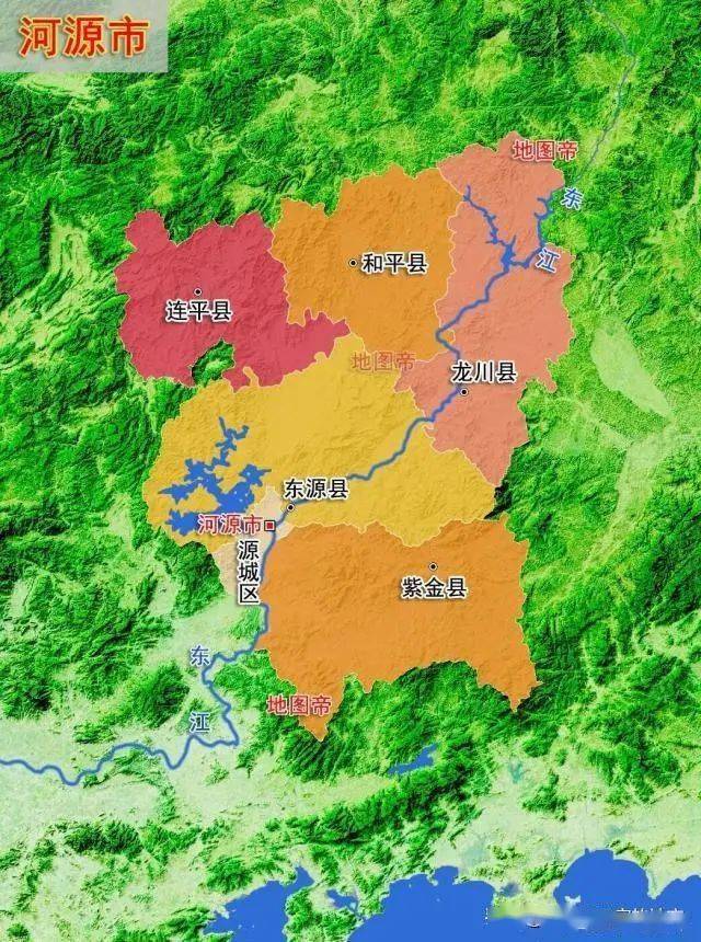 2020广东省21个地级市行政区划最新介绍