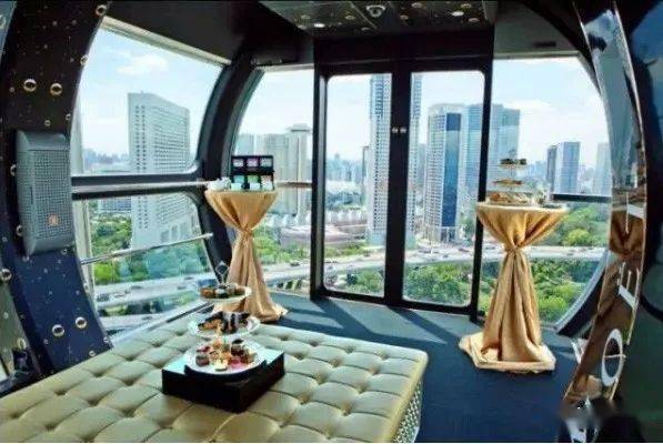 资料图:上海摩天轮餐厅